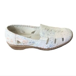RIEKER Ladies floral Slip On Shoes size 37